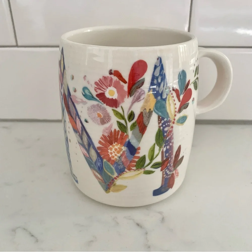 By Anthropologie anthropology monogrammed
